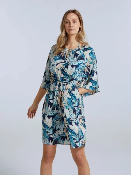 Jasmine sukienka typu kaftan Navy