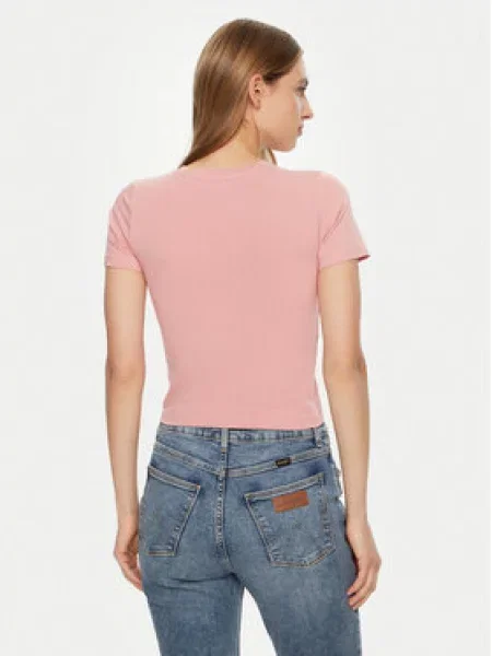 Tričko Guess Jeans růžové