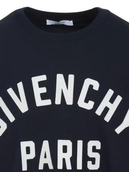 Tricou Givenchy cu imagine albastru