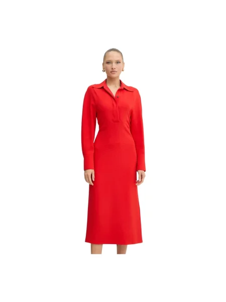 Victoria Beckham sukienka czerwona