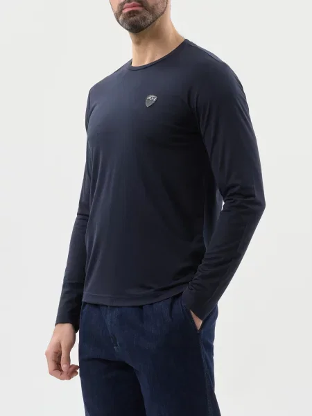 Лонгслів Ea7 Emporio Armani синій