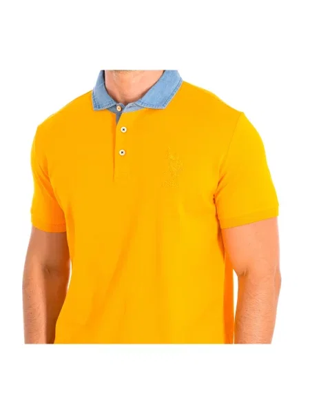 Koszulka polo U.s Polo Assn. żółta