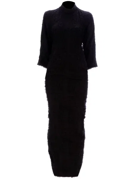 Rochie maxi Rick Owens de costum negru