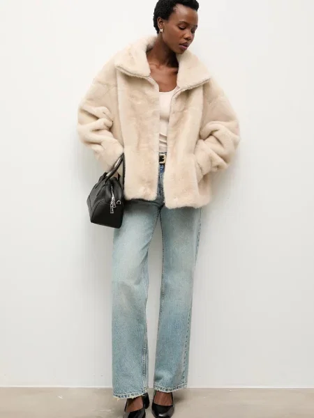 Answear.LAB kurtka beżowa