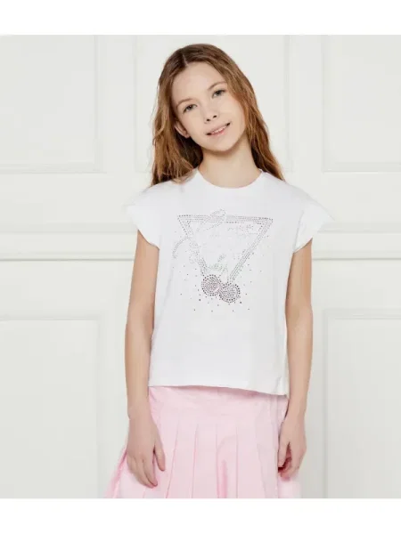 Guess Póló Regular Fit fehér