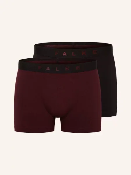 Falke Boxerky 2 Kusy V Balení černá/ tmavě červená černé