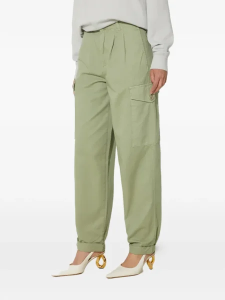 Pantaloni cargo Carhartt Wip plisate verde