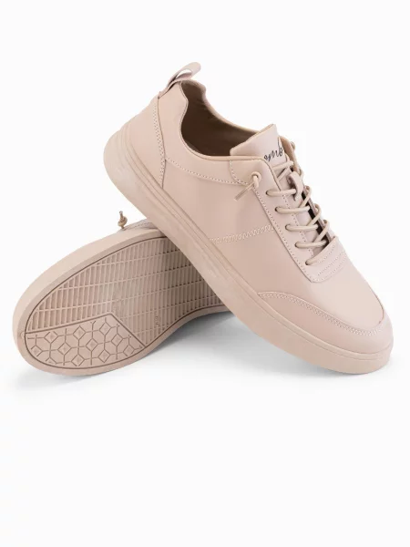 Tenisky Ombre Clothing z nubuku béžová