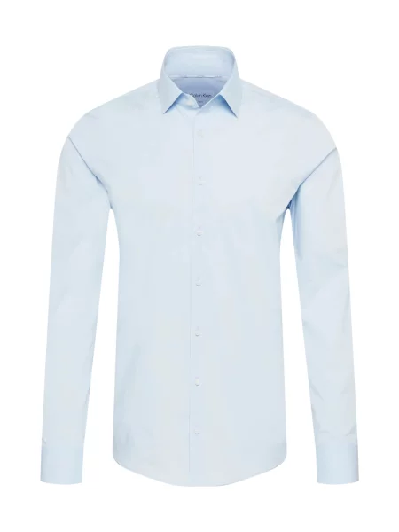 Calvin Klein Cămașă Poplin albastru