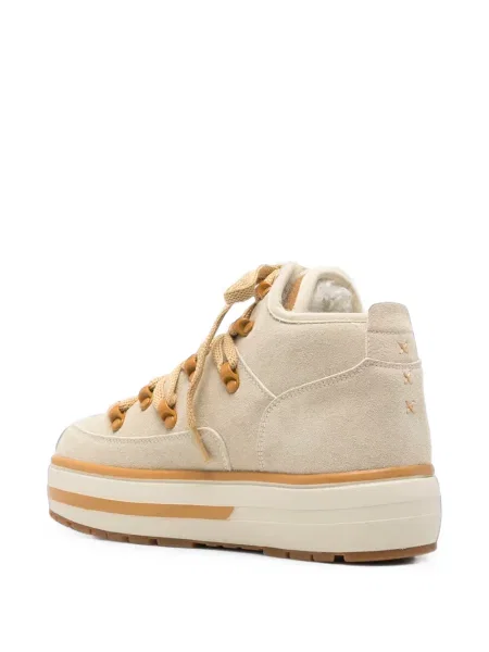 Fűzős platform talpú csipkés sneaker Brixia