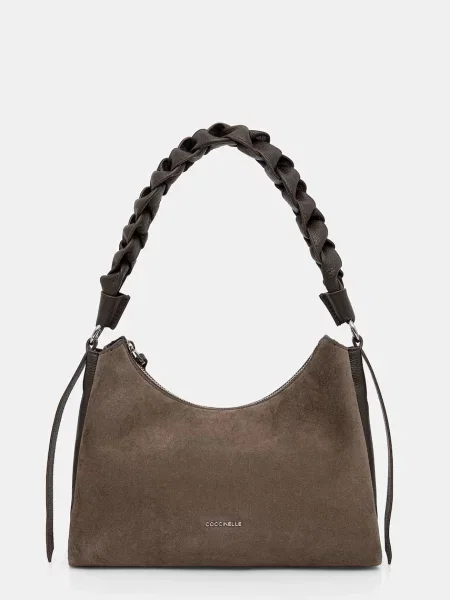 Rucsac Coccinelle din piele verde