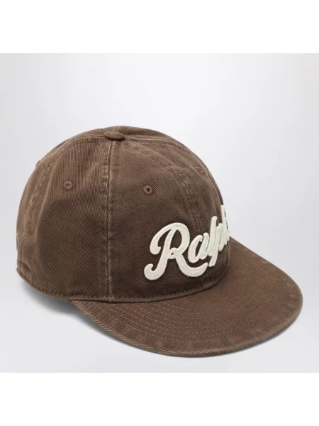 Czapka z daszkiem Polo Ralph Lauren brązowa