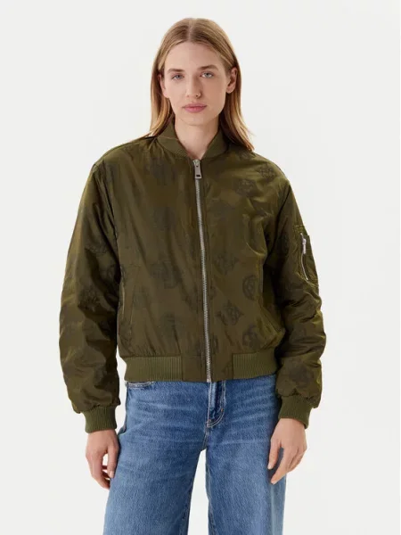 Guess Bomber striukė chaki