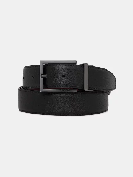Кожен с две лица Calvin Klein мъжки черно