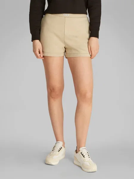 Calvin Klein Jeans Nohavice tmavošedá béžová