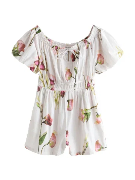 Next Salopeta mai multe culori alb