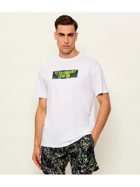 Plein Sport Tricou alb