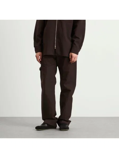 Spodnie cargo Dries Van Noten brązowe