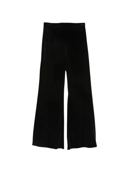 Pantaloni Cenere Gb de catifea evazate negru