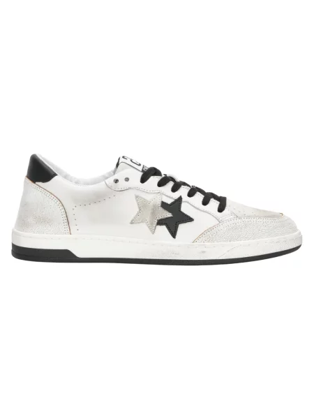 Sneakersy 2star skórzane białe