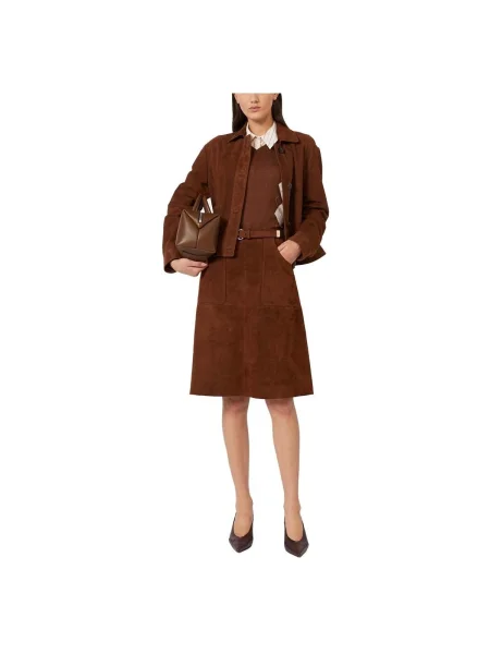 Geacă Maxmara Studio maro