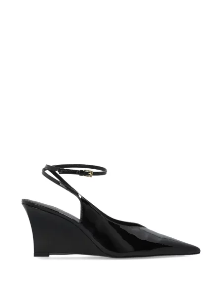 Pantofi cu toc Black Suede Studio din piele de căprioară negru