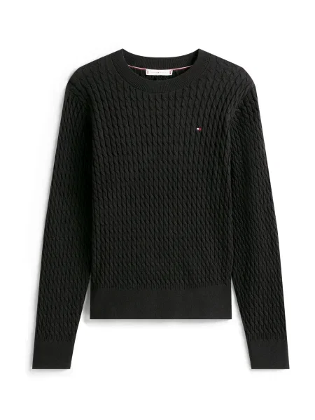 TOMMY HILFIGER Pulover negru