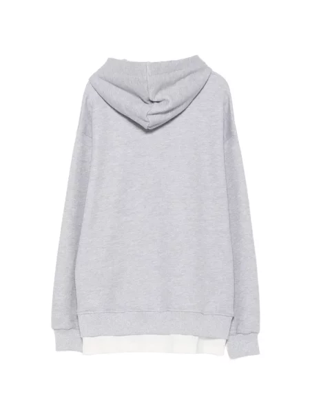 Bluza z kapturem dziecięca Msgm szara