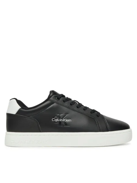 Calvin Klein Jeans Сникърси Classic Cupsole Mono Lth черен