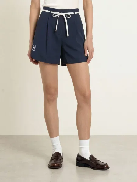 Lacoste Szorty blau białe