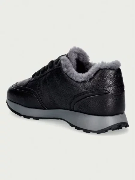 Baldinini sneakersy skórzane czarne
