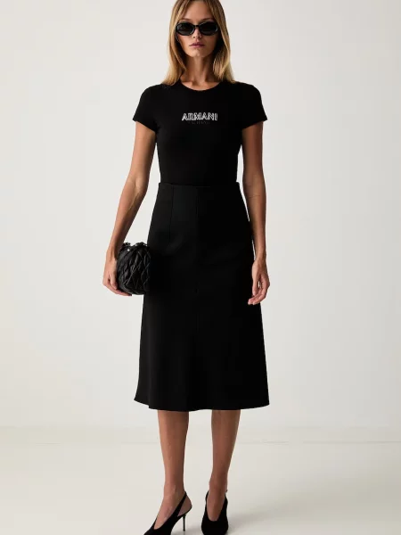 Tričko Armani Exchange čierna