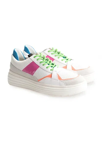 Sneakersy Geox skórzane białe