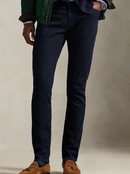 Polo Ralph Lauren Jeans hlače Mornarsko modra