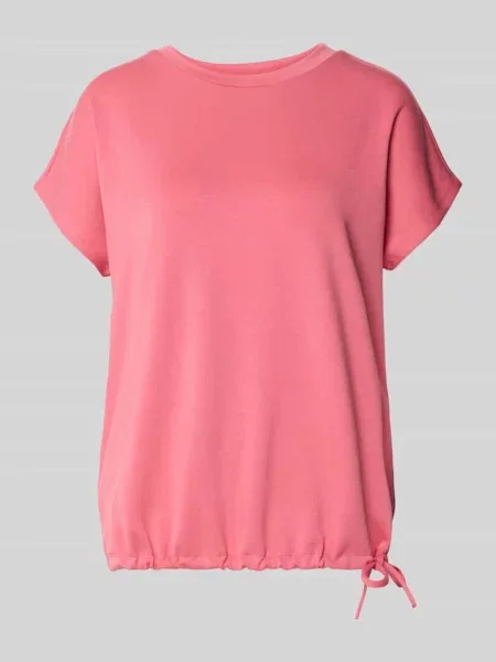 T-shirt z okrągłym dekoltem Soyaconcept różowa