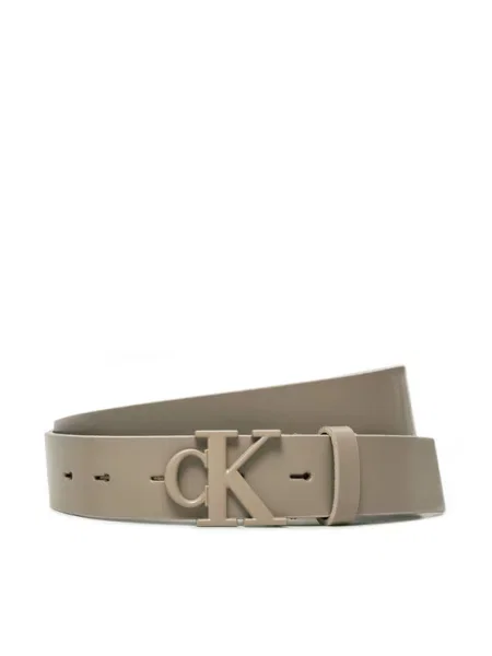Calvin Klein Jeans Usnjen pas bež