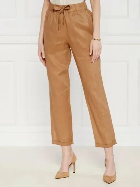 BOSS ORANGE Pantaloni țigarete timpa portocaliu