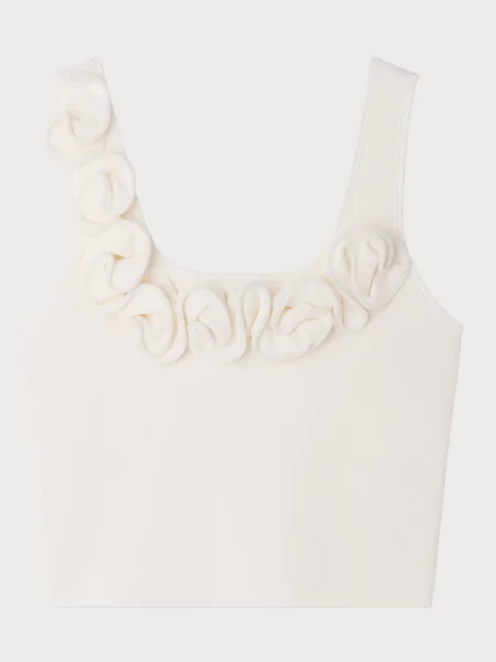 Топ Sandro білий