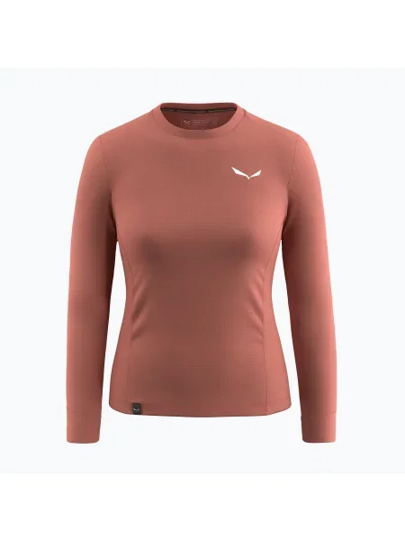 Tricou mânecă lungă Salewa roșu