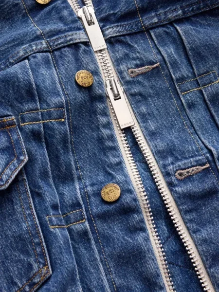 Geacă de blugi Sacai albastru