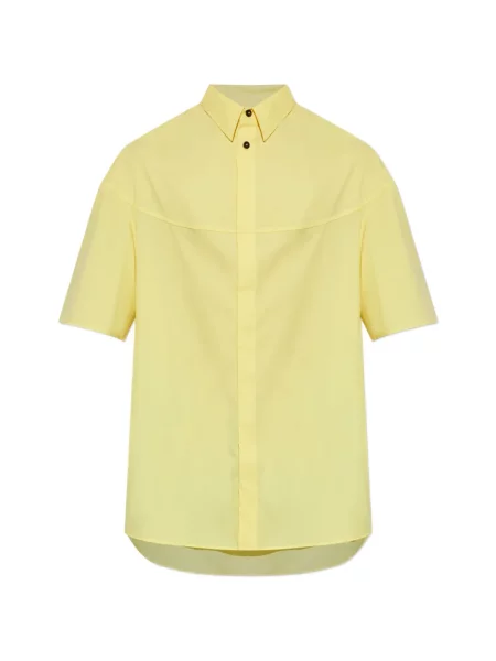 Риза Jacquemus бродирана жълто