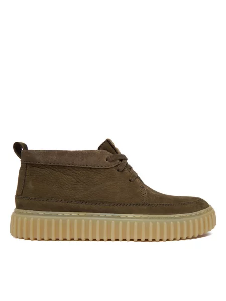 Clarks Gležnjarji Torhill LaceHi khaki