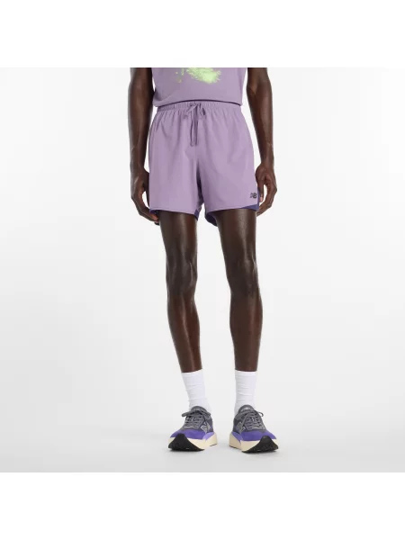 Spodenki New Balance – fioletowe