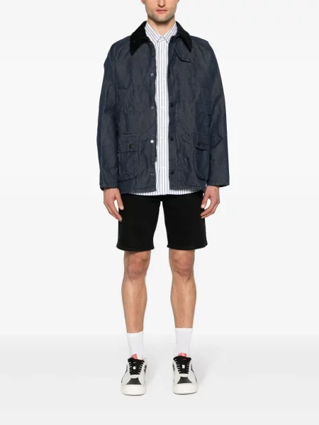Talie medie pantaloni scurți din denim Levi's® negru