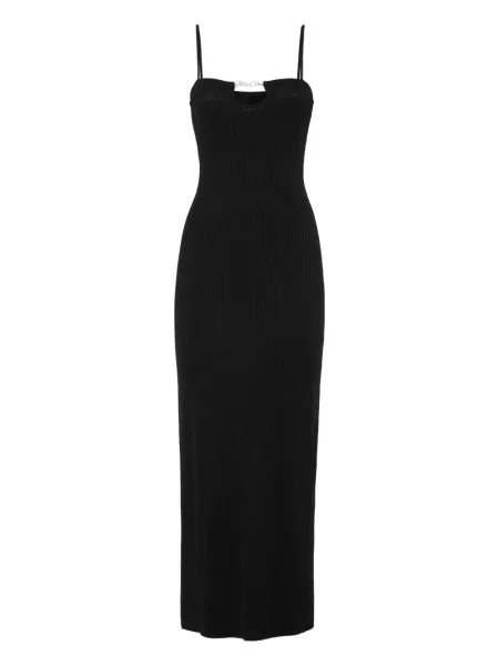 Sukienka midi Philipp Plein do kolan garniturowa czarna