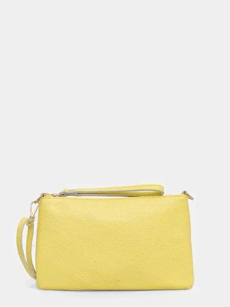 Кожена чанта Answear Lab зелено