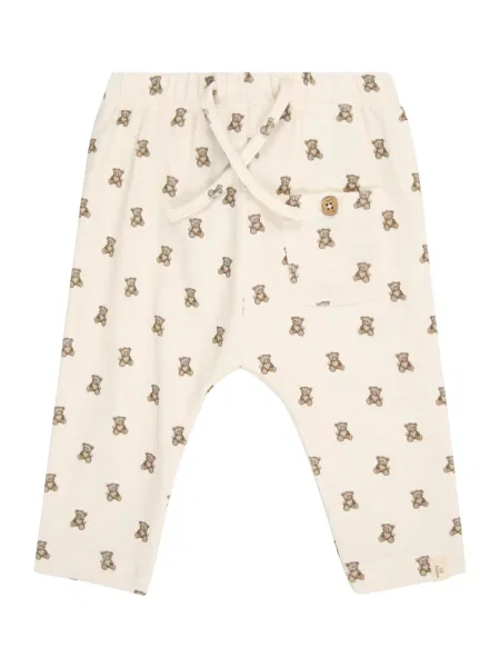 Lil'Atelier Pantaloni NBNGayo Eli deschis / maro bej