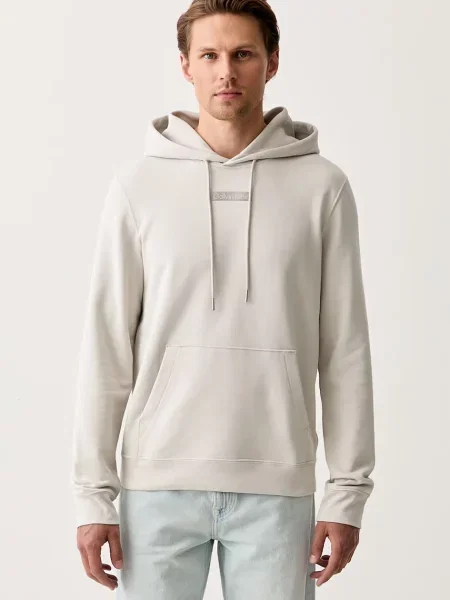 Calvin Klein hanorac cu glugă pentru bărbați din bej