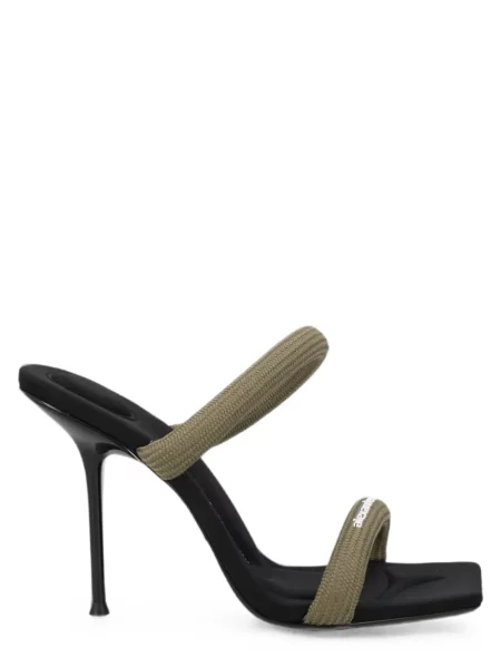 Sandale Alexander Wang cu imagine verde