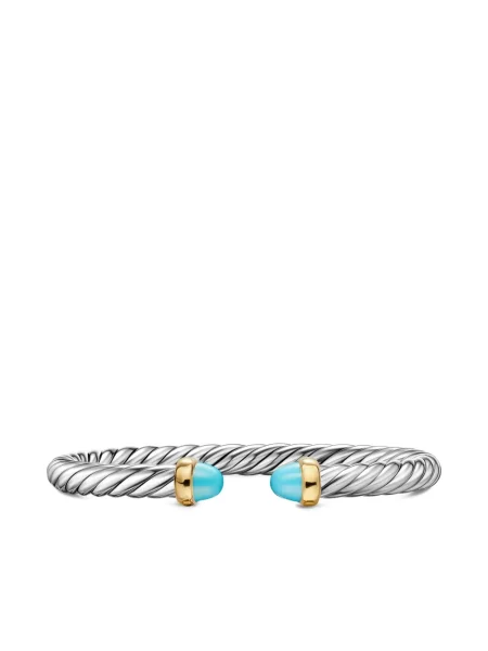 Brăţară David Yurman argintiu